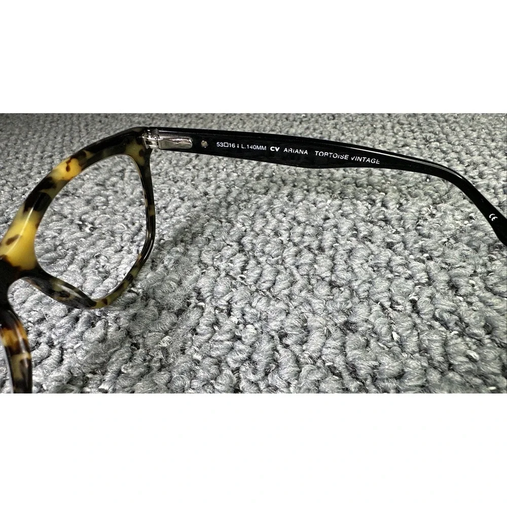 BCBGMAXAZRIA Ariana Eyeglasses‎ Frame Women's Tortoise Vintage Cat Eye 53-16-140